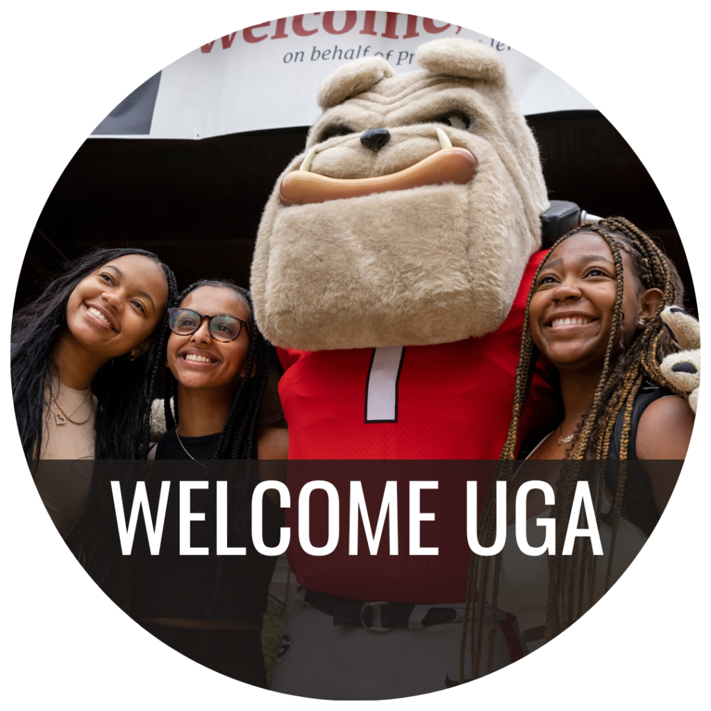 Click this button to go to the Welcome UGA page.