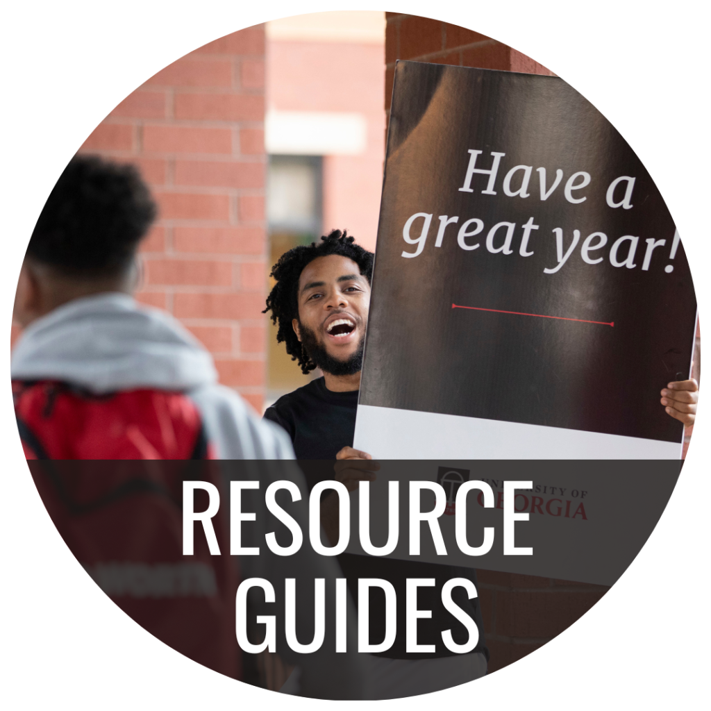 Click this button to go to the Resource Guides page.